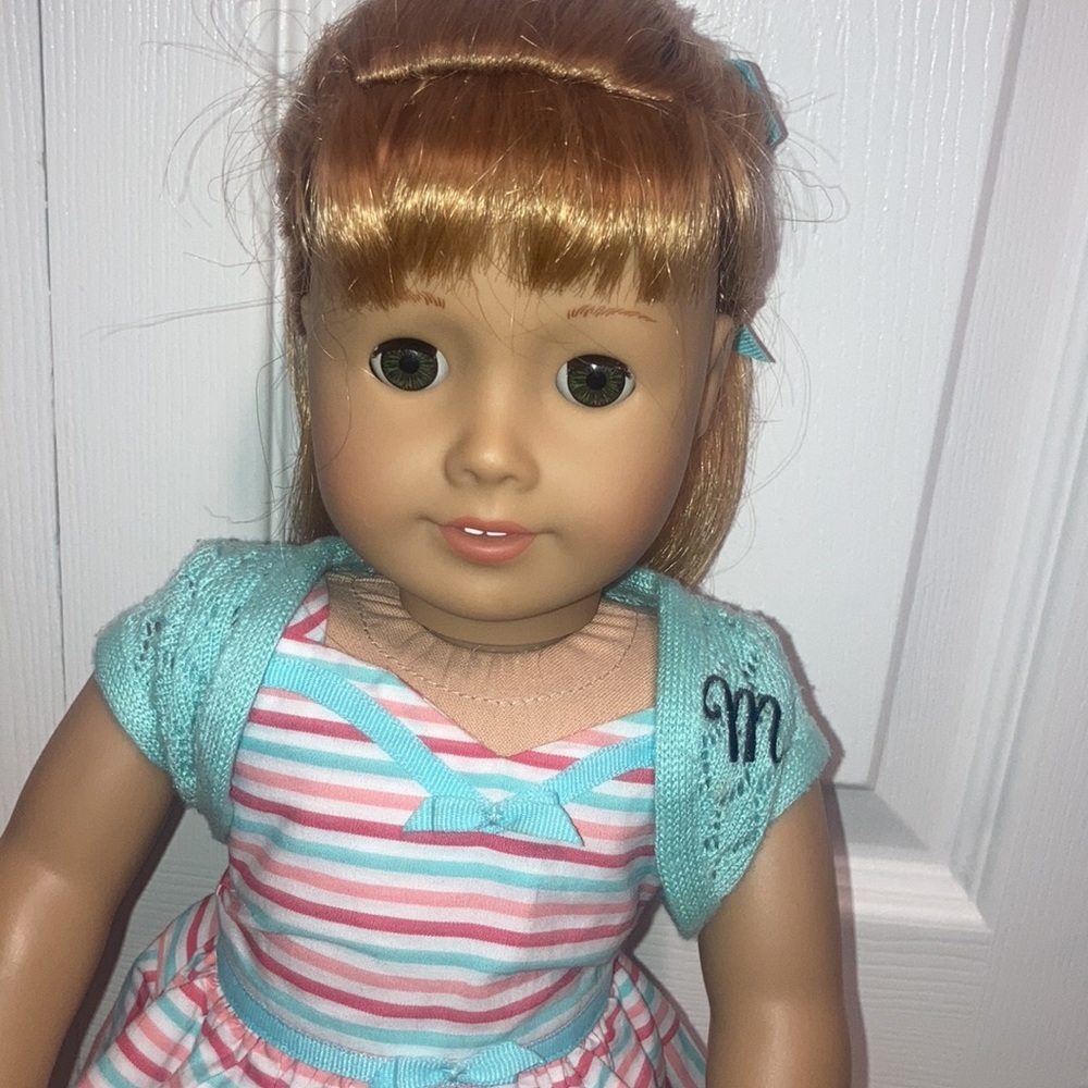 American Girl Maryellen Doll With Original Meet Outift